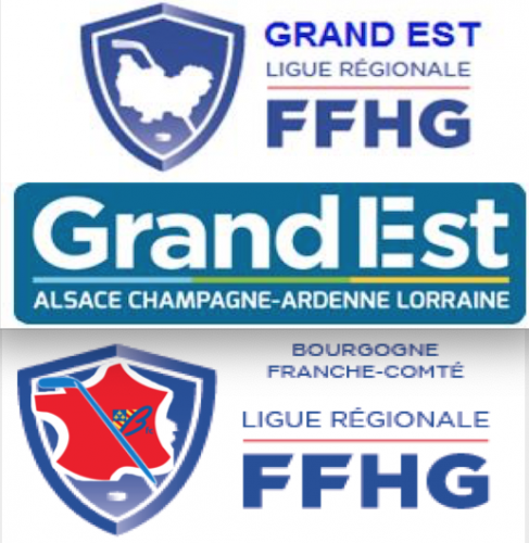 Logo Ligues Grand-Est et Bourgogne-Franche-Comté de Hockey sur glace